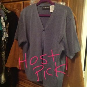 SAG Harbor vintage  button down top L